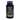 A black supplement bottle with a purple seal on the cap, showing the back label with 'Directions and Warnings' on a white background.