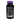 A black supplement bottle with a purple seal on the cap, showing the back label with 'Supplement Facts' and a barcode on a white background.