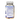 A bottle of dietary supplements with a white and blue label showing Supplement Facts, sealed with a protective foil cap, on a white background.
