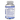 A clear plastic bottle of dietary supplement capsules with a white and blue label showing the Supplement Facts panel. The bottle is sealed with a protective foil cap, photographed against a plain white background.