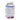 A clear plastic bottle of keto lean weight loss blend capsules with a white cap, showing red and white capsules inside. The front label features blue and white text detailing supplement facts.