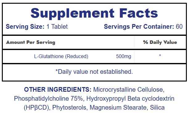 Hi-Tech Pharmaceuticals L-Glutathione 60 Tablets supplementwarehouse2025 Hi-Tech Pharmaceuticals L-Glutathione 60 Tablets supplementwarehouse2025