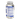 A clear plastic bottle of dietary supplements with a white cap and a blue-and-white label, shown on a plain white background. The label includes 'Supplement Facts' and 'WARNING' text, with a partially visible brand name starting with 'V' on the left side of the label.