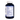 A dark blue supplement bottle with a white cap, showing the back label with Supplement Facts and ingredients listed in small text, isolated on a white background.