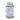 A bottle of dietary supplements with a white cap and a blue label showing the Supplement Facts panel. The bottle is filled with tan round tablets, photographed on a clean white background.