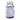 A clear plastic bottle of dietary supplements showing the Supplement Facts label, sealed with a white cap.