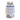 A clear plastic bottle of Hi-Tech Pharmaceuticals Vitamin C capsules, showing the white and blue label details, including a barcode and product description, on a white background.
