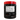 A black plastic tub of Insane Labz Possessed Blend protein powder with a bright red lid, showing the Supplement Facts label on a white background.