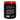 A black plastic supplement tub with a bright red lid, showing the back label of INSANE LABZ. The label features white text with usage directions, warnings, a barcode, and a green 'GMP' seal.