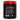 A black supplement tub with a bright red lid, shown against a plain white background. The front label features the brand name 'INSANE LABZ'