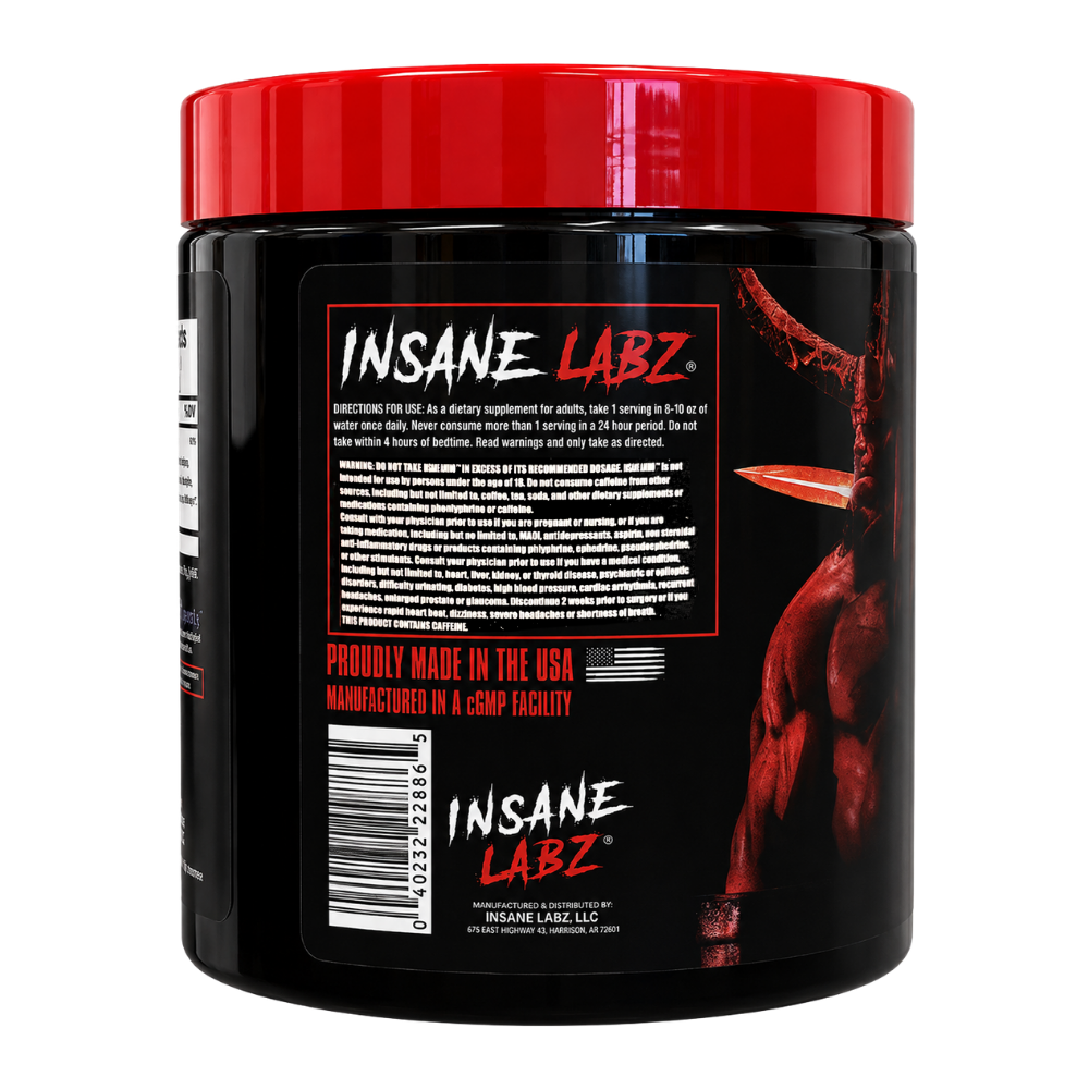 Insane Labz Hellboy Insane Amino 30 Servings Amino Acid Supplement