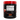 A black plastic tub of AMPberry Hellboy Lionsgate supplement powder with a bright red lid, shown against a plain white background.