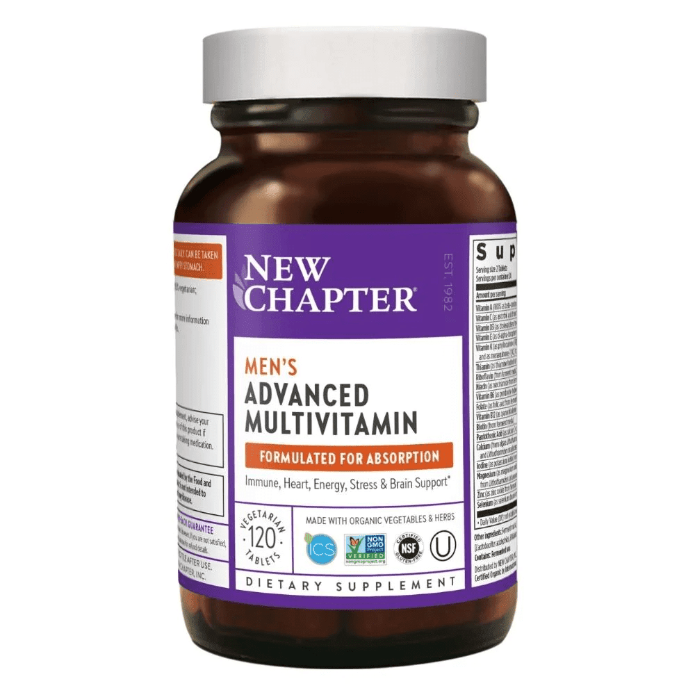Next Chapter Man New Chapter Every Man 120 Tabs Men's Multivitamin – Supplement Warehouse