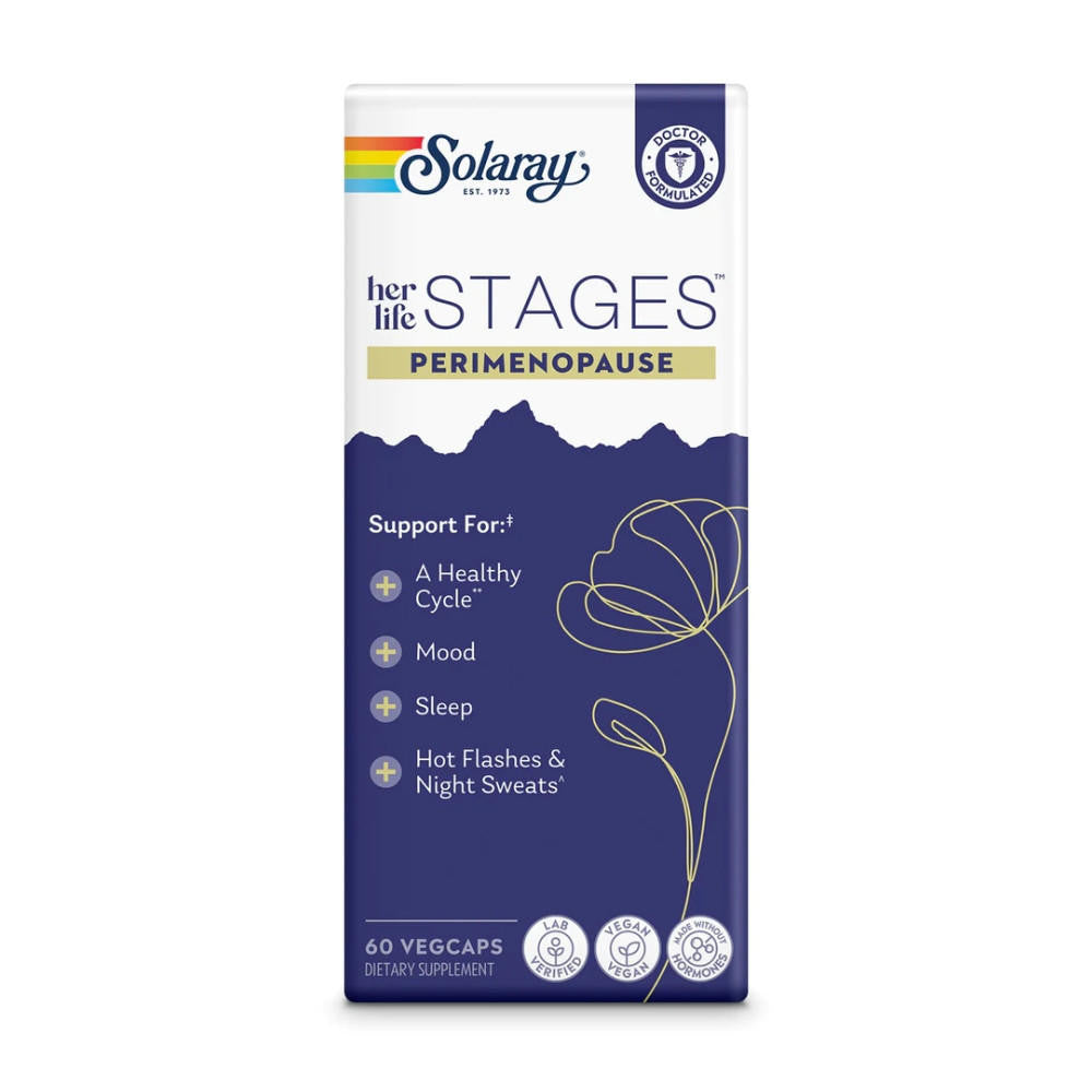 Solaray Her Life Stages Perimenopause | Women's Support Supplement ...