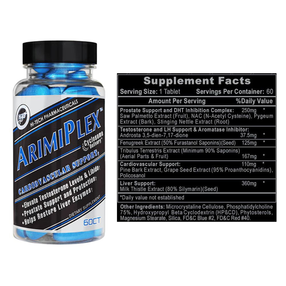 Liquid Pct Arimiplex PCT (Post Cycle Support) - Hi Tech Pharmaceuticals ...
