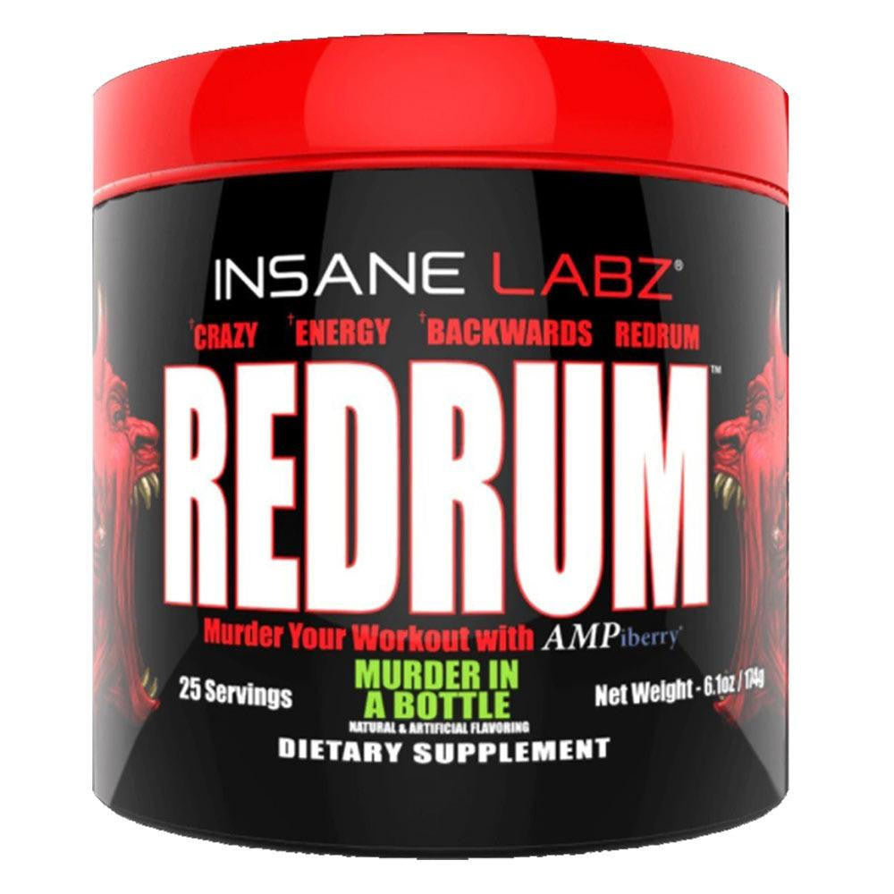 Redrunm Insane Labz Redrum 25 Servings Energizing Pre-Workout Supplement ...